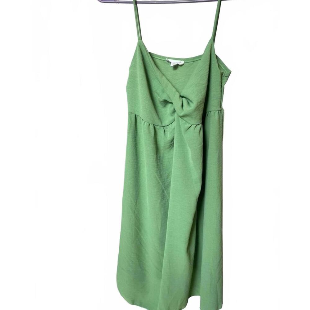 See You Monday green dress